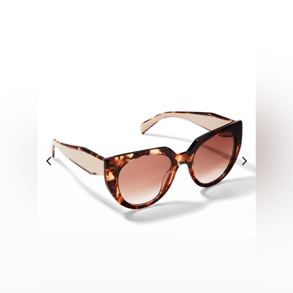 Prada Accessories - Prada oversized cat eye sunglasses